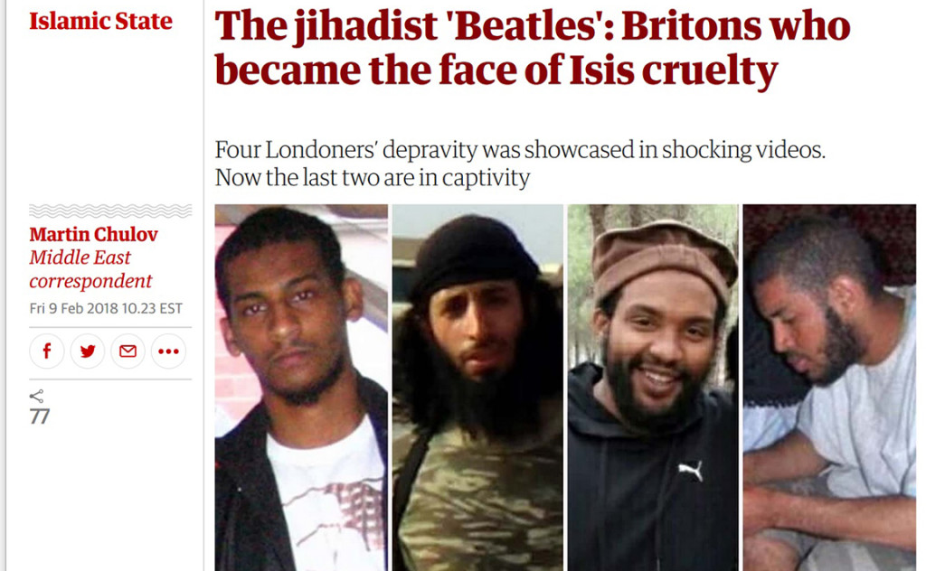 The ‘Jihadist Beatles?’ | bradwarthen.com